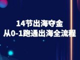 14节出海夺金从0-1跑通出海全流程-跨境电商教程