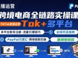 跨境电商线上课，TikTok 直播运营 + 多平台账号注册 + PayPal 万里汇实操教程