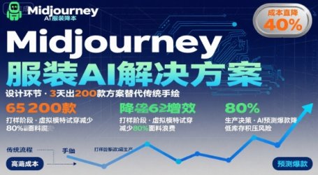 AI在服装领域的运用，使用midjourney做服装辅助企业降低成本