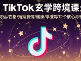 TikTok玄学跨境课：涵盖财运/性格/婚姻爱情/健康/事业等12个核心命理领域
