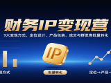 财务IP变现营：9大变现方式、定位设计、产品包装，成交与群发售批量转化