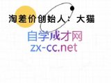 大猫淘差价课程(部分更新8月)