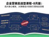 企业营销实战型课程-8月版:四大核心模块,从策略设计到执行落地全流程