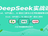 DeepSeek实战课:Excel、WPS接入、AI 组合工具与小红书批量做笔记技巧
