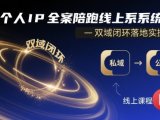 个人IP全案陪跑线上系统课-双域闭环落地实操课