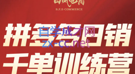 白凤电商·拼多多日销千单训练营(更新8月)