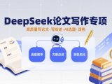 DeepSeek论文写作专项，高质量写论文写综述AI选题润色