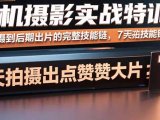 手机摄影实战特训,从拍摄到后期出片的完整技能链,7天拍出点赞大片