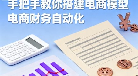 手把手教你搭建电商模型-电商财务自动化