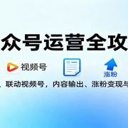 公众号运营全攻略:类型认证、联动视频号,内容输出、涨粉变现与数据分析