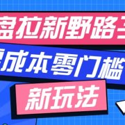 网盘拉新野路子玩法,零成本零门槛多种变现方式,轻松月入万元【保姆级教程】