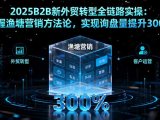 2025B2B新外贸转型全链路实操:掌握渔塘营销方法论,实现询盘量提升300%