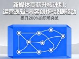 新媒体高薪升核计划:运营逻辑-内容创作-数据驱动,提升200%的职场突破
