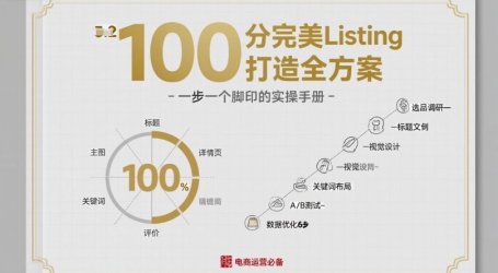 100分完美Listing打造全方案,想要完美listing必须是需要一步一个脚印的