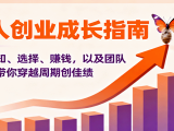 个人创业成长指南:涵盖认知、选择、赚钱,以及团队管理,带你穿越周期创佳绩