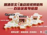 烟酒茶实体店短视频矩阵百倍获客导航图