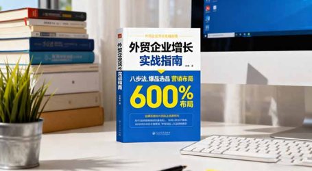 外贸企业增长实战指南,八步法、爆品选品、营销布局,业绩增长300%