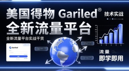 美国得物Gariled技术实战,全新流量平台实战干货,即学即用
