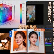 PR调色实战课：色彩理论+工具实操+婚礼医美/30+实操案例，月接单超2万