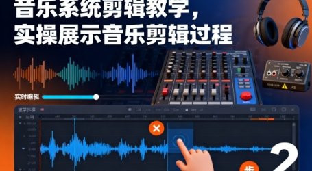 音乐系统剪辑教学,实操展示音乐剪辑过程