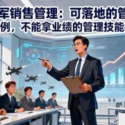 阿里铁军销售管理:可落地的管理工具+实战案例,不能拿业绩的管理都在扯淡