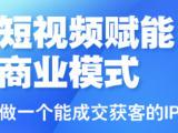 大光老师·三农短视频赋能商业模式视频课(更新)