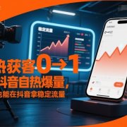 自热获客从0到1之抖音自热爆量，不投流也能在抖音拿稳定流量