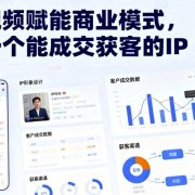 短视频赋能商业模式,做一个能成交获客的IP(更新)