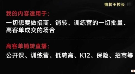 销转王校长合集,销转课,把公开课做成印钞机,送王校长印钞机课