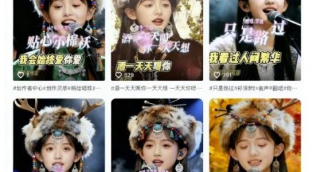 AI对口型音乐号项目，全平台一键分发，可以分成计划-广告收益-音乐推广-收徒-商单等