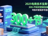 2025电商技术宝典11月:200+节实时更新实操案例,可技术变现亦可自用放大