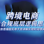 跨境电商财稅合规底层逻辑思维课