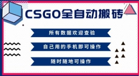 CSGO全自动搬砖,年底钱回家好项目,当天可拿到结果,新手小白轻松月入1W+【揭秘】