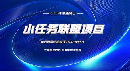 小任务联盟项目:一台电脑每天只需10分钟,轻松简单稳定