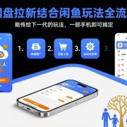 网盘拉新结合闲鱼玩法全流程，能传给下一代的玩法，一部手机即可搞定(附入口渠道以及实操教程)