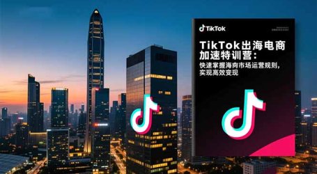 TikTok出海电商加速特训营：快速掌握海外市场运营规则，实现高效变现