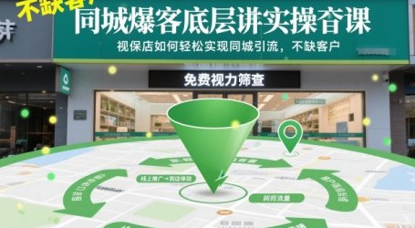 同城爆客底层实操课，视保店如何轻松实现同城引流，不缺客户！