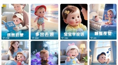 爆火！AI制作宝宝第一视角科学育儿小知识视频，短短两月获赞百万的流量密码(详细教学)